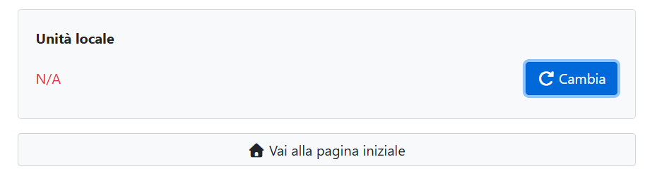 Collegamento con unità locale