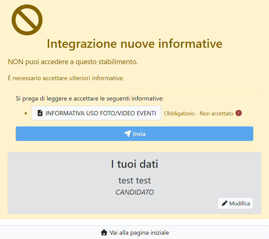 Nuove informative